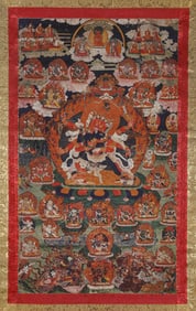 A MAHAKALA VAJRA DHARMAPALA