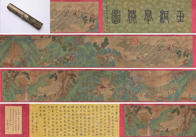 ZHAO MENGFU (1254-1322), ATTRIBUTED TO, IMMORTALS IN JADE CAVE