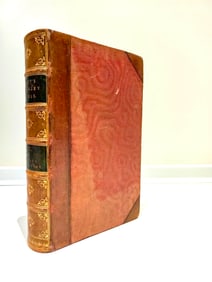 SIR WALTER SCOTT, PEVERIL OF THE PEAK, 1ST EDITION, FULL MOROCCO GILT, EDINBURGH: 1823