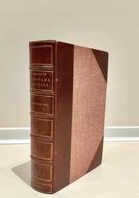 CHARLES DICKENS, SKETCHES BY BOZ, FULL MOROCCO GILT, LONDON: CIRCA 1900S
