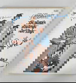 THE BEATLES SIGNED VINYL ALBUM: YESTERDAY AND TODAY