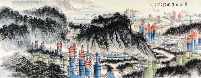 SONG WENZHI (1919-1999), ATTRIBUTED TO, LANDSCAPE