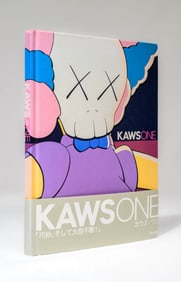 KAWS, KAWSONE (GRAFFITIED/SIGNED MONOGRAPH), NEW YORK: 2010S