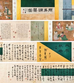 ZHOU FANG (C. 730-800), ATTRIBUTED TO, SOOTHING INFANTS
