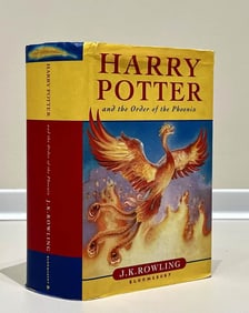 J.K. ROWLING SIGNED AND INSCRIBED FIRST EDITION (2003, ENGLISH): HARRY POTTER