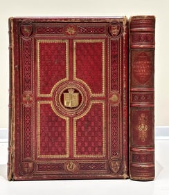 THE ROYAL GALLERY OF ENGRAVINGS, 2 VOLS., FULL MOROCCO, LONDON: 1878