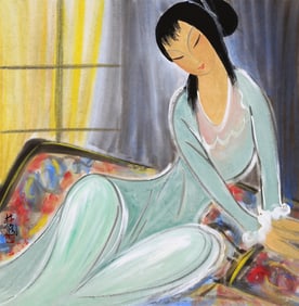 LIN FENGMIAN (1900-1991), ATTRIBUTED TO, LADY