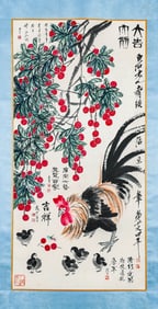 QI BAISHI (1864-1957), ATTRIBUTED TO, GREAT FORTUNE AND PROSPERITY