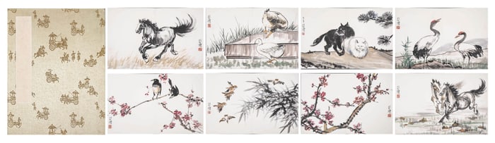 XU BEIHONG (1895-1953), ATTRIBUTED TO, ANIMALS