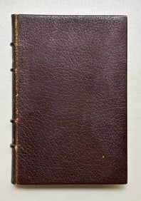 L'ÉCOLE COLONIALE, LIMITED TO 100 COPIES (NUMBERED), FULL MOROCCO, PARIS: 1929