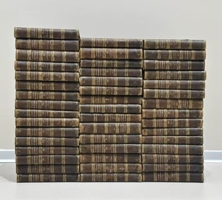 WAVERLEY NOVELS BY WALTER SCOTT, 46 VOLS., FULL MOROCCO GILT, EDINBURGH: 1860