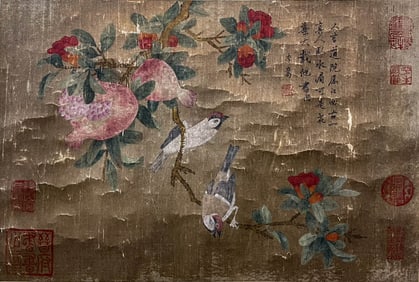 LI SONG (1166-1243), ATTRIBUTED TO, FLOWERS AND BIRDS