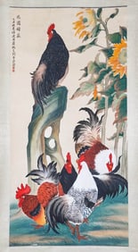 LIU KUILING (1885-1967), ATTRIBUTED TO, PROFUSION OF FLOWERS