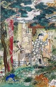 HU YEFO (1900-1993), ATTRIBUTED TO, FIGURE STORY