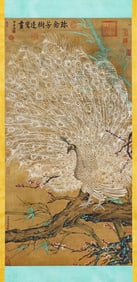 BIAN LUAN (C. 8TH CENTURY), ATTRIBUTED TO, RARE BIRDS AND FRAGRANT TREES