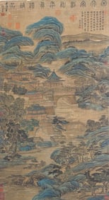 LIU SONGNIAN (1174-1224), ATTRIBUTED TO, IMMORTAL MOUNTAINS AND PAVILIONS