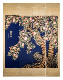 JIANG TINGXI (1669-1732), ATTRIBUTED TO, PEACHES