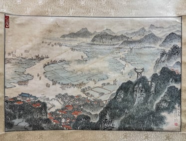 SONG WENZHI (1919-1999), ATTRIBUTED TO, MORNING AT TAI LAKE