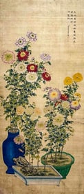 WANG CHENGPEI (1720-1805), ATTRIBUTED TO, CHRYSANTHEMUMS