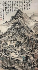 ZHANG DAQIAN (1899-1983), ATTRIBUTED TO, LANDSCAPE