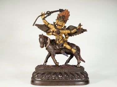 A PALDEN LHAMO FIGURE