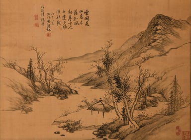 HUANG BINHONG (1865-1955), ATTRIBUTED TO, LANDSCAPE
