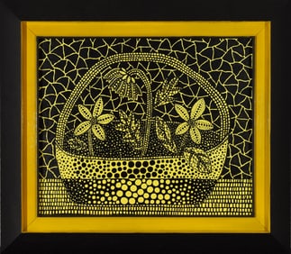 YAYOI KUSAMA (B.1929),ATTRIBUTED TO,ACRYLIC ON CANVAS