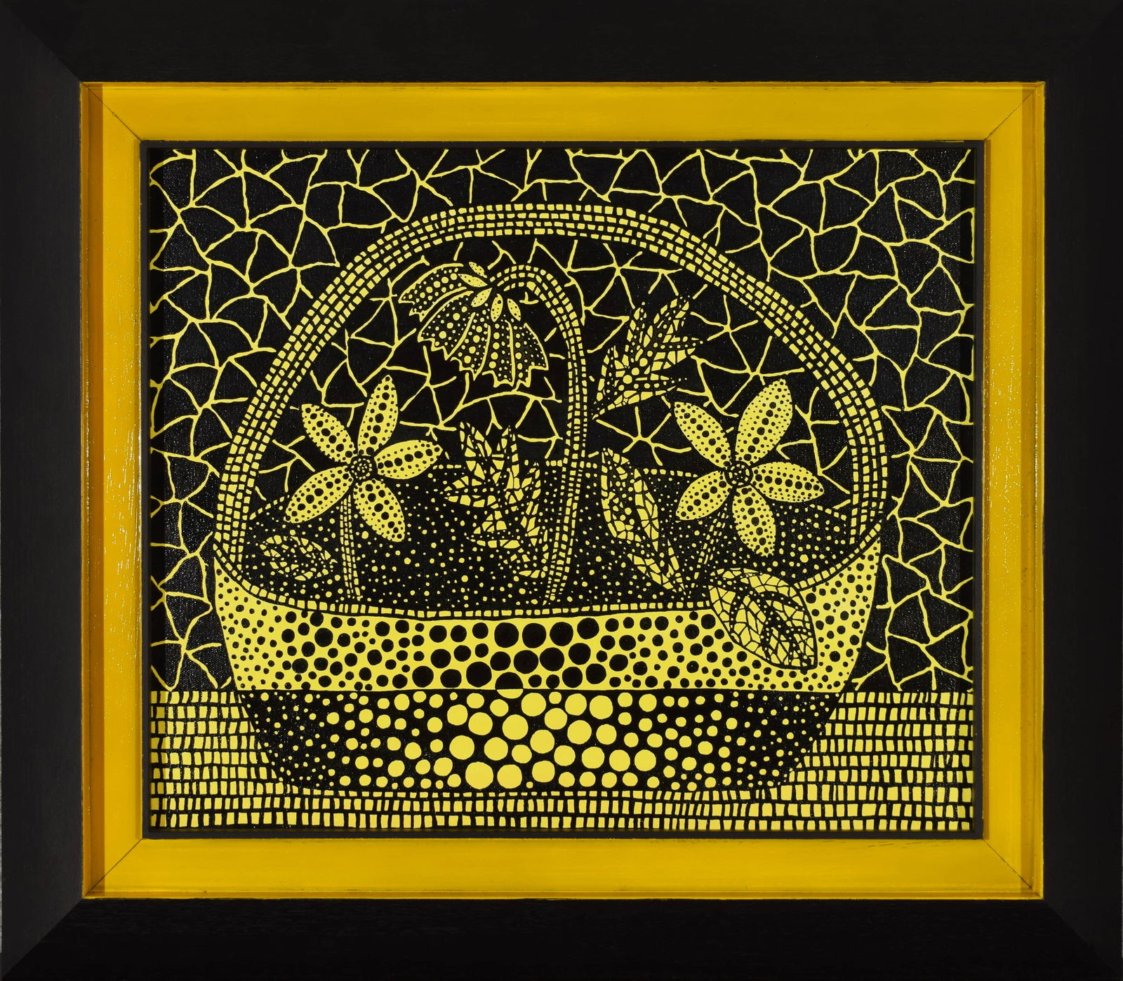 YAYOI KUSAMA (B.1929),ATTRIBUTED TO,ACRYLIC ON CANVAS (1 of 7)