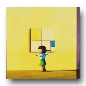 LIU YE (B.1964),ATTRIBUTED TO,OIL ON CANVAS