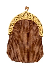 BELLE ÉPOQUE 18K GOLD COIN PURSE