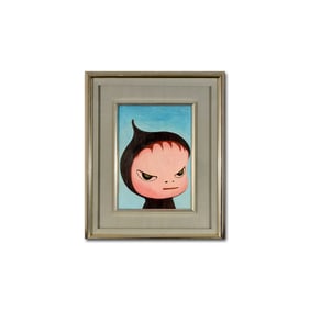 YOSHITOMO NARA (B.1959), ATTRIBUTED TO, ACRYLIC ON CANVAS