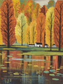 LIN FENGMIAN (1900-1991), ATTRIBUTED TO, SCENERY