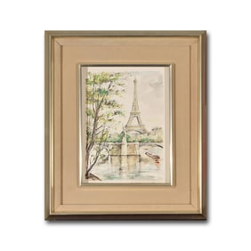 J.M.W. TURNER (B.1775-D.1851),ATTRIBUTED TO,WATERCOLOR ON PAPER