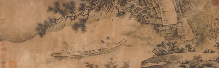 ANONYMOUS, LANDSCAPE WITH FIGURES