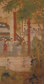 CHEN MEI, ATTRIBUTED TO, FIGURE STORY