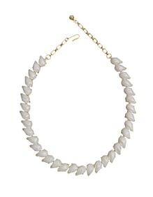 VINTAGE TRIFARI POSTER-STYLE TEARDROP PEARL NECKLACE