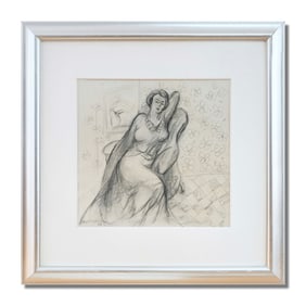 HENRI MATISSE (1869-1954), ATTRIBUTED TO, PENCIL ON PAPER