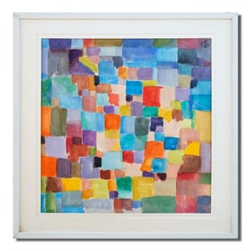 PAUL KLEE (1879-1940), ATTRIBUTED TO, WATERCOLOR ON PAPER