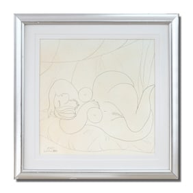 PABLO PICASSO (1881-1973), ATTRIBUTED TO, PENCIL ON PAPER