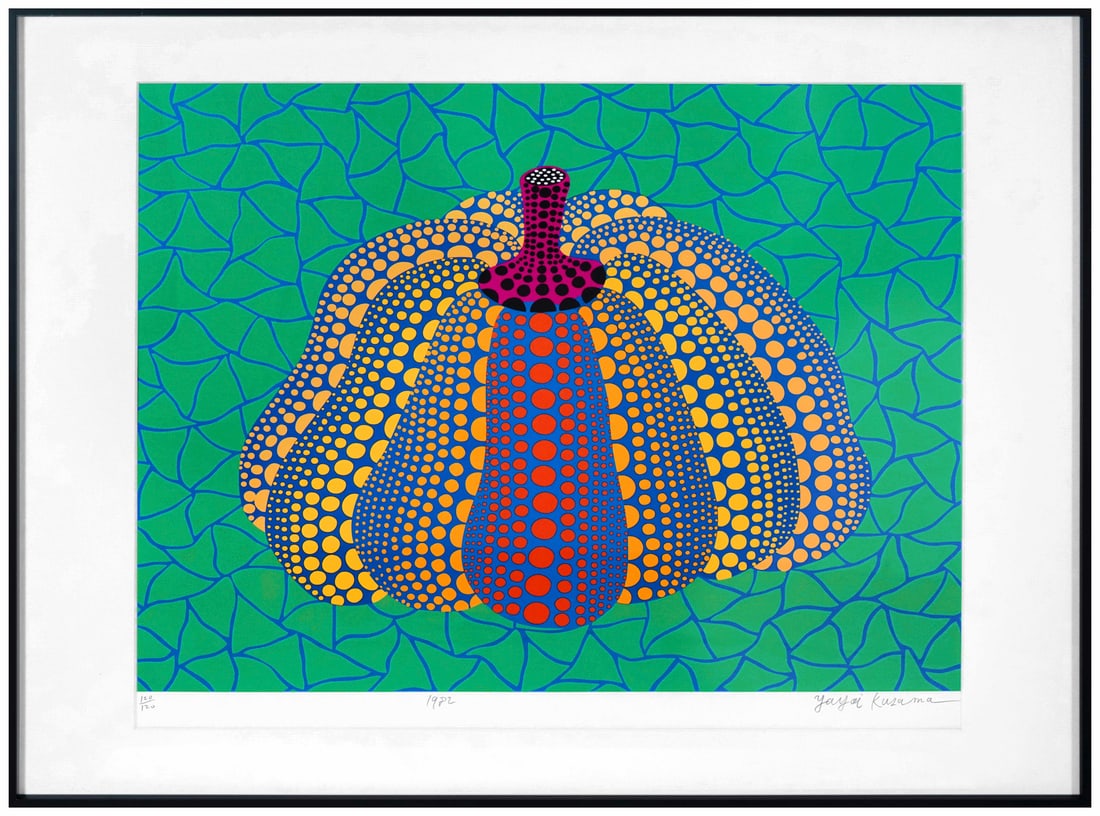 YAYOI KUSAMA (B.1929), SILKSCREEN PRINT (1 of 1)