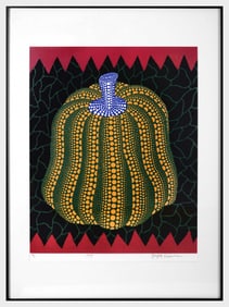 YAYOI KUSAMA (B.1929), SILKSCREEN PRINT