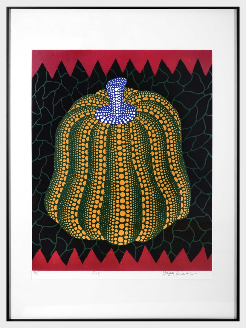 YAYOI KUSAMA (B.1929), SILKSCREEN PRINT (1 of 1)