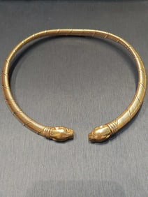 CARTIER PANTHèRE 18K YELLOW GOLD COLLAR NECKLACE