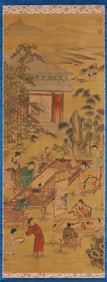 QIU YING (1494-1552), ATTRIBUTED TO, SEVEN SAGES OF THE BAMBOO GROVE