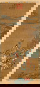 QIU YING (1494-1552), ATTRIBUTED TO, FIGURE