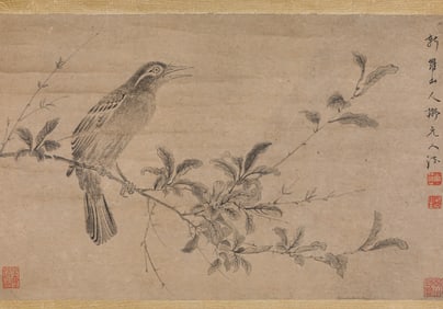 HUA YAN (1682-1756), ATTRIBUTED TO, FLOWERS AND BIRDS