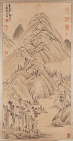 HUANG GONGWANG (1269-1354), ATTRIBUTED TO, LANDSCAPE