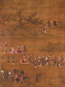 LIU SONGNIAN (ACT. 1190-1230), ATTRIBUTED TO, FIGURE