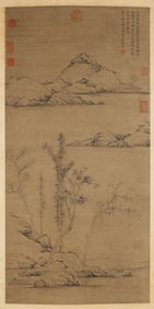 NI ZAN (1301-1374), ATTRIBUTED TO, LANDSCAPE
