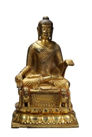 A SWAT-STYLE FIGURE OF SHAKYAMUNI